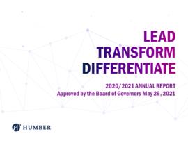 Humber College annual report, 2020-2021