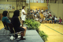 Photograph of an Orientation Session at the Gym