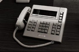 Photograph of a telephony machine