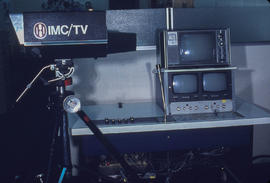 Photograph of IMC's TV Video Control Console