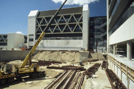 Photograph of KX building construction