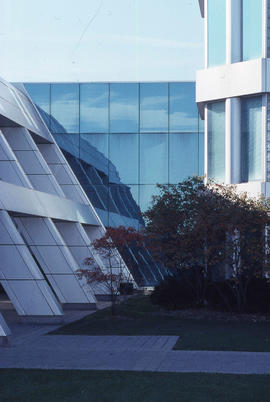 Photograph of N and NX buildings