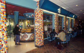 A photograph of Java Jazz in Building H.