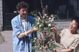 Photograph of a floral arrangement