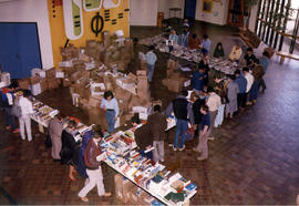 Photograph of a Book Fair Held in the Concourse