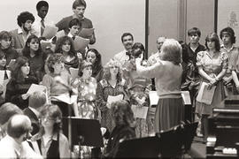 Photograph of Humber's choir