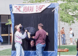 Photograph of students at a SAC event