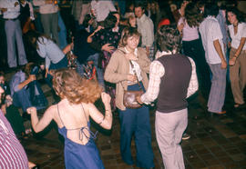 Photograph of a student dance party