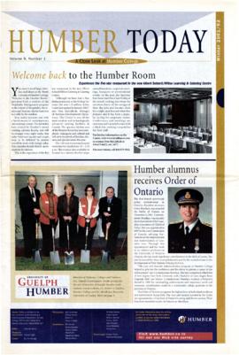 "Humber Today" : [volume 9, number 1]