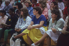 Photograph from orientation event in the Athletic Centre