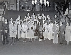 Photograph of Travel & Tourism Students and Staff Members Visiting Queens Park