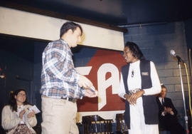 Photograph of Carlos Costa and Lesia Bailey