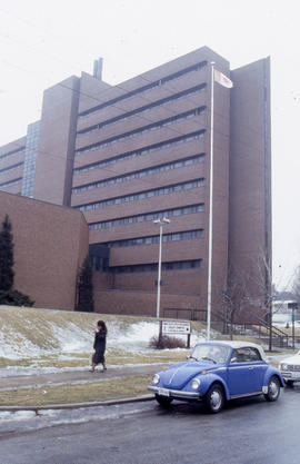 Photograph of the Osler campus during winter