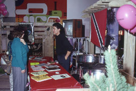 Photograph of the Trinidad & Tobago information booth during an international event