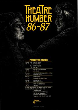 "Theatre Humber, 1986-1987" : [poster]