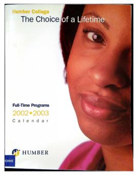 Humber calendar, 2002-2003