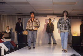 Photograph of Fashion Students Walking Down the Runway
