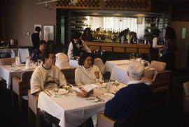 Photograph of Hospitality Students Serving Customers in the Humber Room