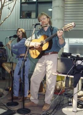 Photograph of student musicians performing