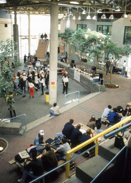 Photograph of the Student Centre's Winter Humberland event