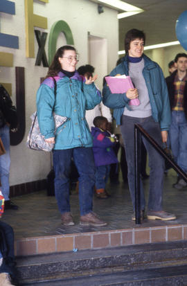 Photograph of People Watching a Performance at the Concourse
