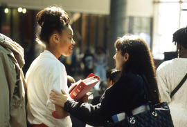 Photograph of Two Students Talking