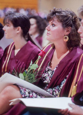 Photograph of graduating students at their convocation
