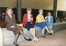 Photograph from the opening of the Student Centre