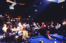 A photograph of students sitting in CAPS student lounge