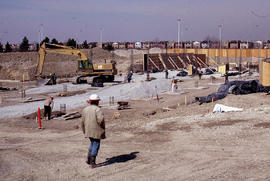 Photograph of the Business & Industry Services Centre (BISC) / Technology building N under co...