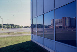 A photograph of the exterior of Building M