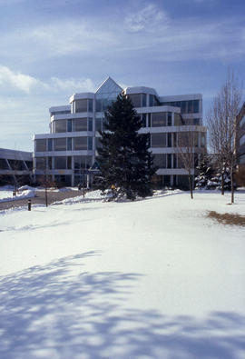 Photograph of North Campus on a wintery day