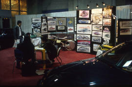 Photograph of an Industrial Design Booth at the Auto Show