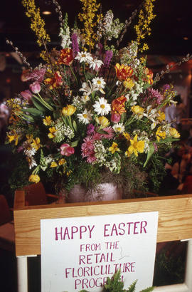 Photograph of a floral arrangement