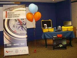 Photograph of Humber Orangeville Volunteer Search and Rescue display