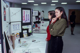 Photograph of an exhibition by the Creative arts programs students