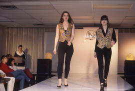 Photograph of Fashion Students Walking Down the Runway