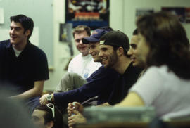 A photograph of attentive Industrial Design students in class