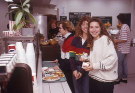 Photograph of the student cafeteria at Keelesdale