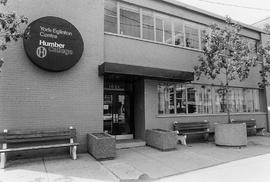 Photograph of the York-Eglinton Centre Entrance