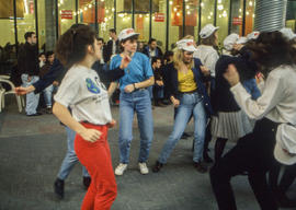 Photograph of dancing students during Winter Humberland