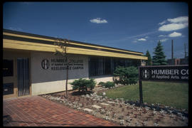 Photograph of the Keelesdale Campus Building Entrance
