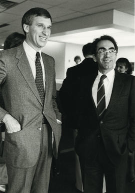 Photograph of Robert Gordon and Edward Sorbora