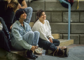 Photograph of students in the Student Centre