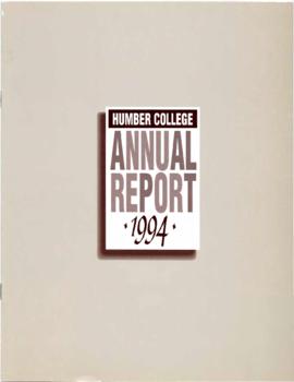 "Annual Report for Humber College, 1994"