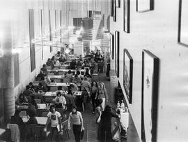Photograph of Student and Staff in The Pipe
