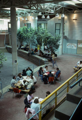 Photograph of within the Student Centre