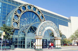 Photograph of Woodbine Shopping Centre main entrance