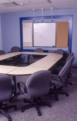 Photograph of the HRT boardroom