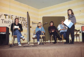 Photograph of 'A Dating Game' activity being held in CAPS